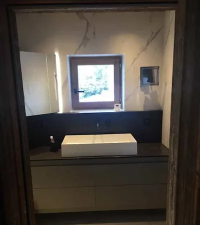 Statuario Marmoker | Casalgrande Padana Statuario Gris Poli 120x240 épaisseur 6.5mm