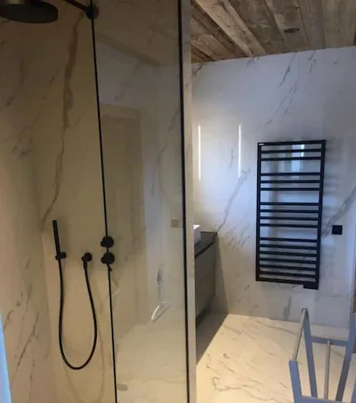 Statuario Marmoker | Casalgrande Padana Statuario Gris Poli 120x240 épaisseur 6.5mm