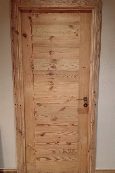 Porta | Modello Alpage placcaggio in legno antico Bardage selezione beige chiaro