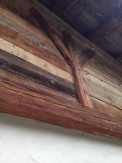 Madrier grezzo per esterni spessore 4/5 cm