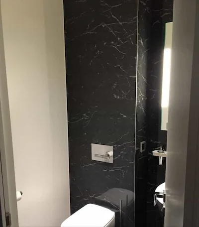 Creta Noir | Casalgrande Padana Creta Noir Poli 120x240 épaisseur 6.5mm