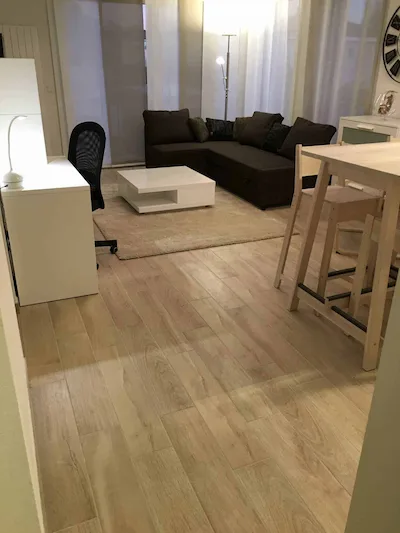 Ceramiche Torreano | Carrelage imitation chêne naturel couleur beige clair modèle Pisa taille 17x80 épaisseur 9mm