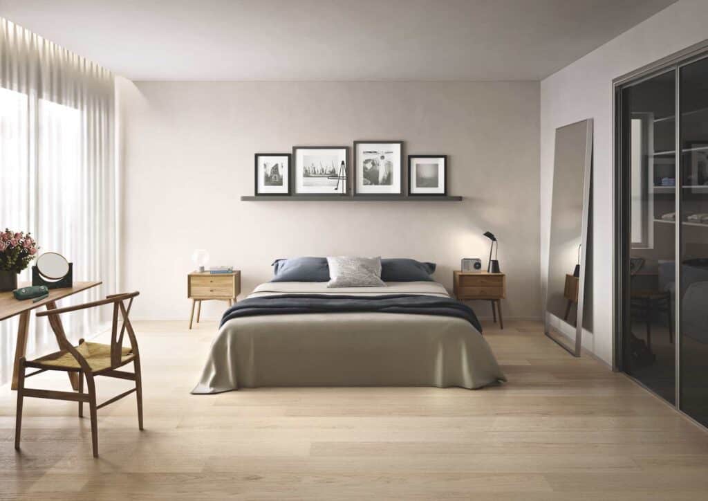 Pavimento in legno serie Dream modello Sabbia Rovere scelta natural,spazzolato,verniciato extra opaca spessore 15mm